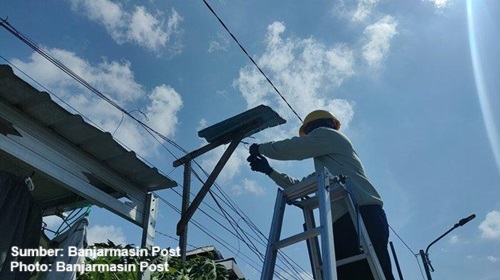 penertiban lampu pju